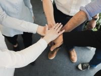 Stacked Hands From Min