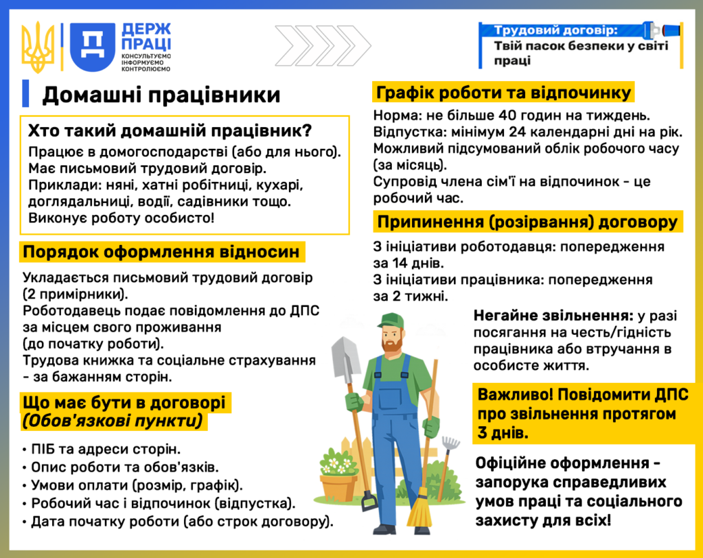 Інфографіка 8 Домашні працівники